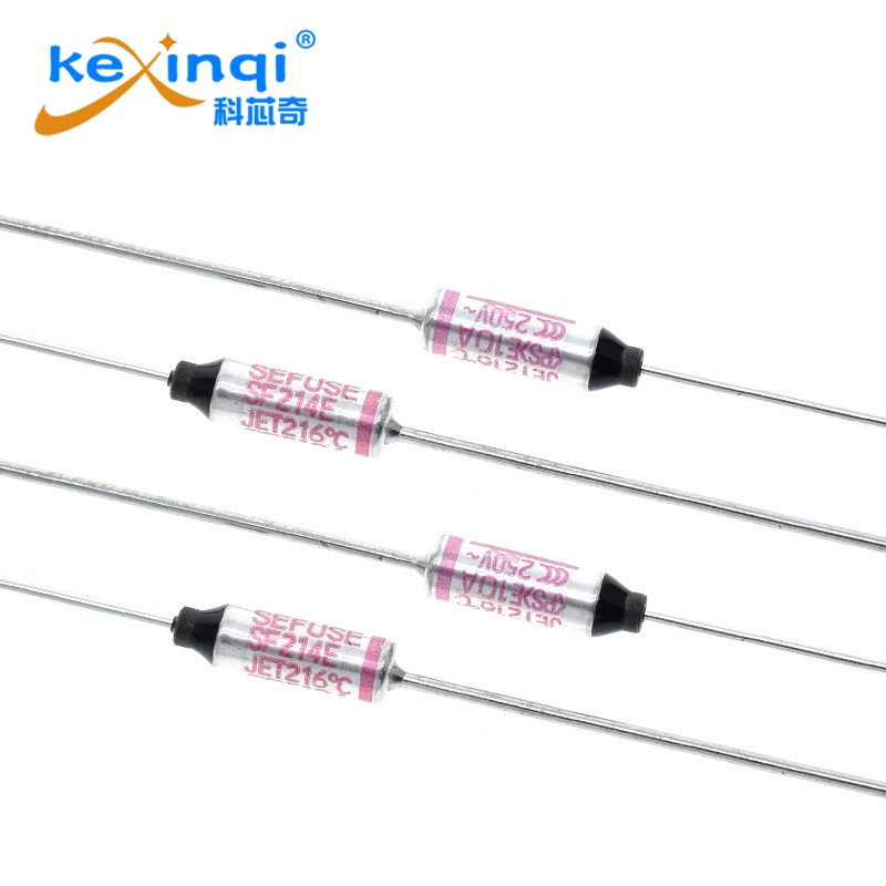 10pcs SF214E DIP SEFUSE Cutoffs สําหรับ NEC ความร้อนฟิวส์ 216 C 216 องศา 10A 250V เซลเซียสวงจรตัดฟิว