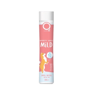 แชมพูสุนัข O2 Oxygen  Mild Dog shampoo ขนาด 200,500 ml สูตรบอบบาง