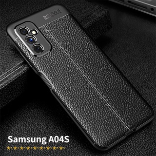 เคสโทรศัพท์หนัง ซิลิโคนนิ่ม TPU กันกระแทก สําหรับ Samsung Galaxy A04S A04S