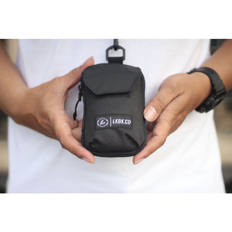 LOOK BACK TASCO Mini Sling Bag - Small Sling Bag - Hanging Neck Bag - Wallet - Original Cool Quality Hanging Wallet