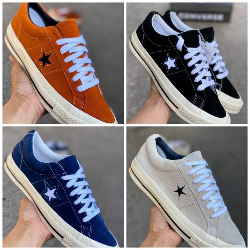 Converse One Star ป ายดำ Made In Japan Shopee Thailand