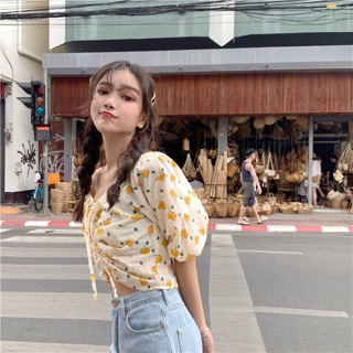 New in❤️❤️ -สินค้านำเข้า พร้อมส่ง- Cutie Top เสื้อสุดคิวท์ลายกราฟฟิค ลายน่ารักมากกกก