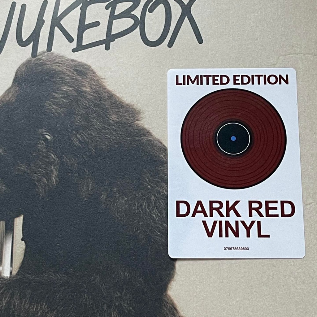 แผ่นเสียง Bruno Mars Unorthodox Jukebox Limited Dark Red Vinyl Lp Album แผ่นเสียงมือหนึ่ง ซีล
