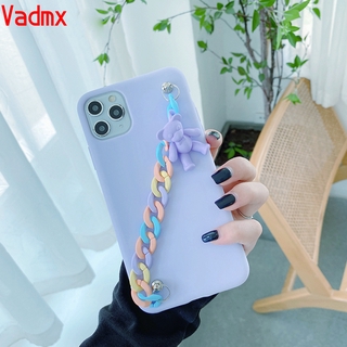 Phone Case For Samsung Galaxy A51 A71 4G 5G Note 20 S20 Ultra S10 Plus Note 10 Lite Plus S10 Lite Note 9 8 5 S10e Case 3D Cartoons Macaron Candy Bear Bracelet soft Cover