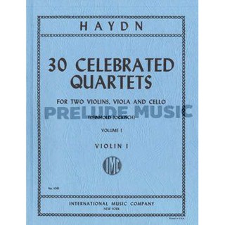 (โค้ดINCSM2Lลด70฿) (Cello) Haydn, J: 30 Celebrated Str.quartets I (IMC1061)