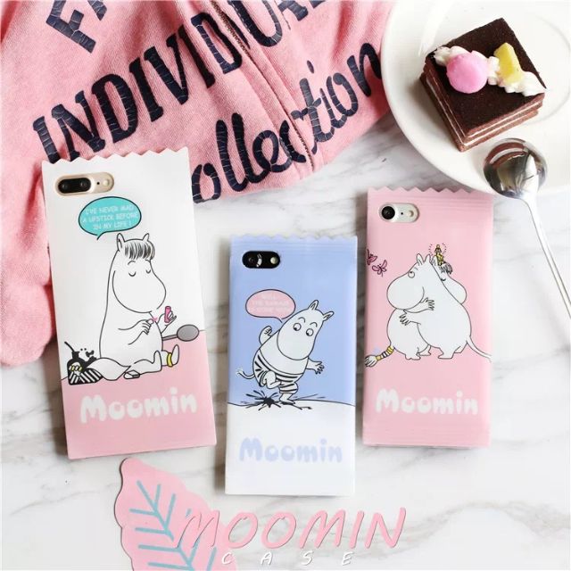 มาอีกรอบแล้วจ้า! เคสซองขนมMoomin i5,6,6plus,7,7plus