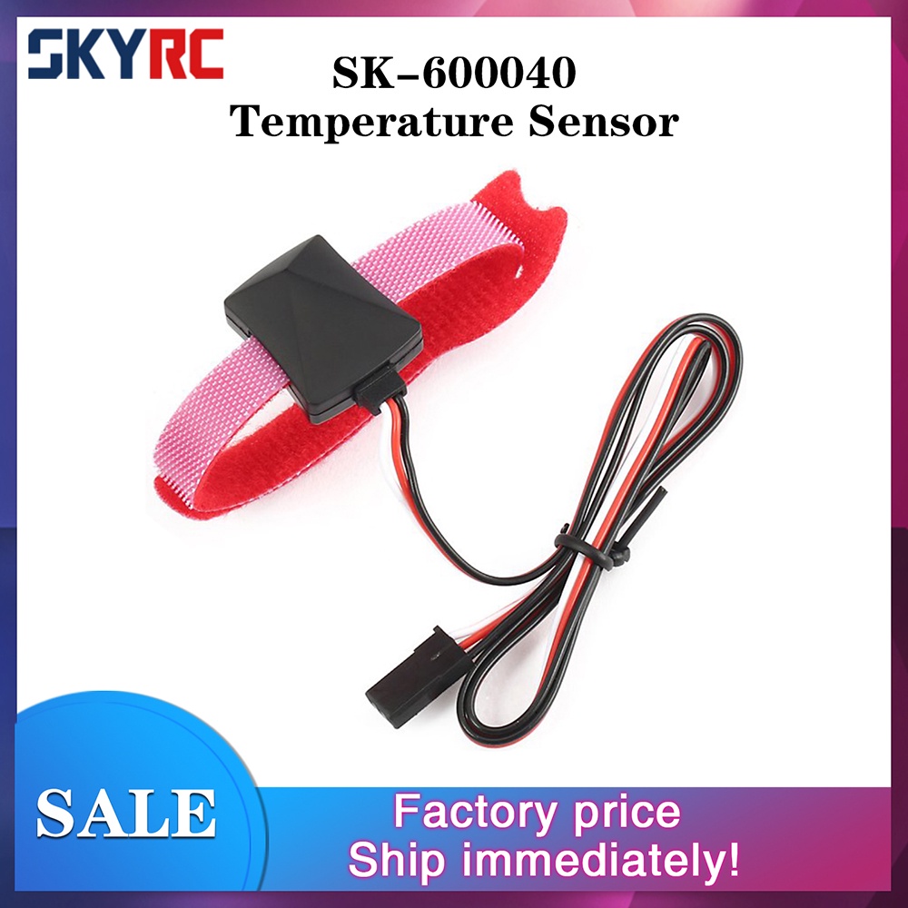 Skyrc สายเคเบิลเซนเซอร์วัดอุณหภูมิ พร้อมเซนเซอร์อุณหภูมิ สําหรับ iMAX B6 B6AC