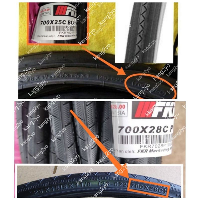 (ล้อขนาด 626) 自行车 外阳轮 Tayar basikal FIXIE / DEESTONE WK BLACK BICYCLE TYRE 700x23c 700x25 700x28 700