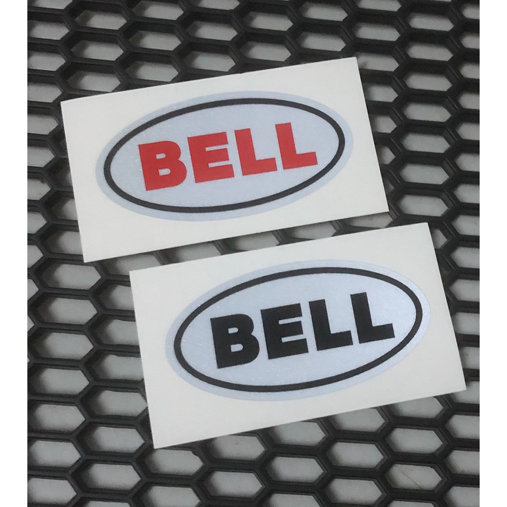 สติกเกอร์ BELL งานตัด สะท้อนแสง3M สติกเกอร์ติดมอเตอร์ไซค์