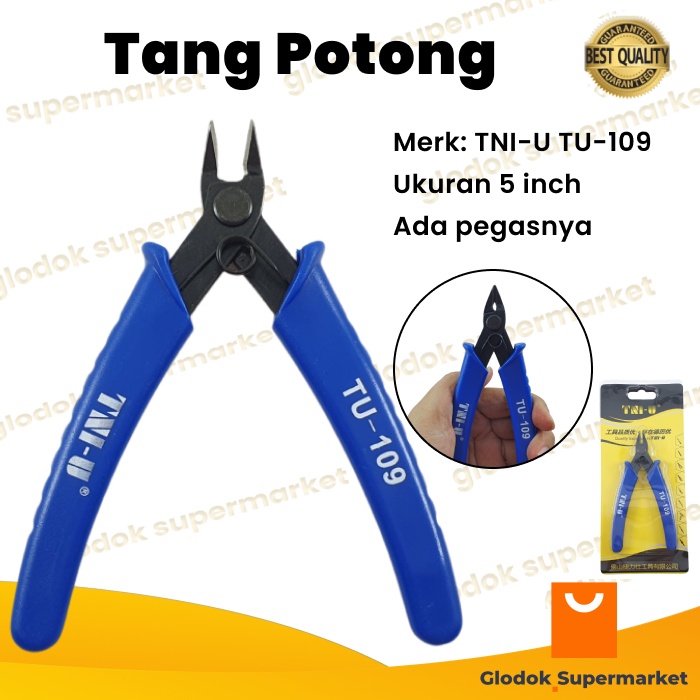 5 นิ้ว TNI-U TU109 Micro Nippers เครื่องตัดขนาดเล็ก 5 นิ้ว TU-109