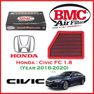 BMC Airfilters® (ITALY)🇮🇹 Performance Air Filters กรองอากาศแต่ง สำหรับ Honda : CIVIC FC 1.8 N/A (ปี 2016-2020)