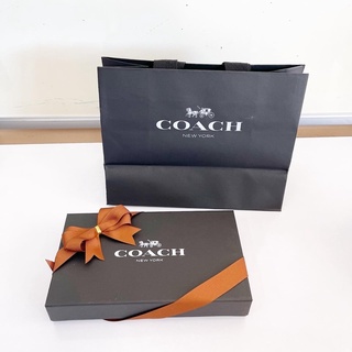 Coach กล่องสีดำ / ถุงสีดำ ของแท้ พร้อมส่งที่ไทย