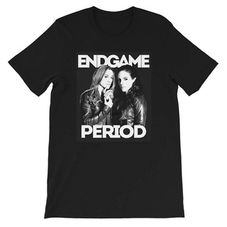 ROUNDคอลูกเรือNeckเสื้อยืด พิมพ์ลายกราฟฟิคเกม Doccubus Endgame ของขวัญ สําหรับผู้ชาย-4XL