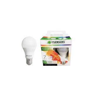 หลอด LED Kool Bulb 7W WARMWHITE E27 NAGAS PACK4 | NAGAS | Kool Bulb 7W WW Pack4 หลอดไฟ LED หลอดไฟ โคมไฟส่องสว่างและพัดลม