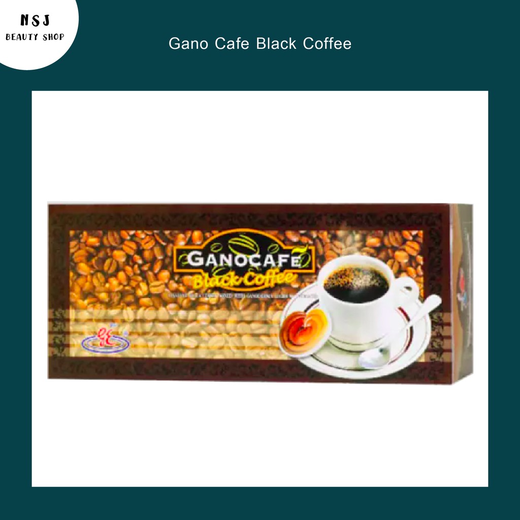 กาแฟ Gano Cafe Black Coffee กาโน คาเฟ่ แบล็ค คอฟฟี่ กาแฟกาโน กาแฟดำคลาสสิก