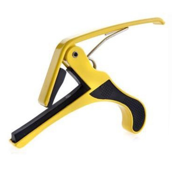 Guitar Capo คาโป้  (สีเหลือง)  พร้อมส่ง 🚚 ส่งเร็ว 🚀 ใช้ได้ทั้ง กีต้าร์โปร่ง กีต้าร์ไฟฟ้า กีต้าร์คลาส