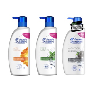 Head &amp; Shoulders Anti Dandruff Shampoo เฮดแอนด์โชว์เดอร์แชมพู 410 มล.