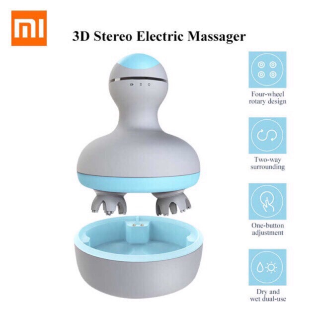 (พร้อมส่ง🇹🇭) Xiaomi MINI Head Massager - เครื่องนวดหัว