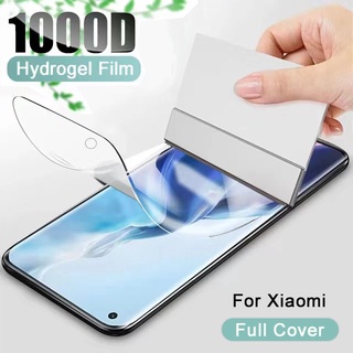 ฟิล์มไฮโดรเจลติดมือถือ กันรอย สำหรับ Xiaomi Mi 13 12T Pro 12 11 Lite 5G Ne 11T Note 10 10T 9 SE 9T Poco F5 X5 M5 M5s X3 Nfc GT