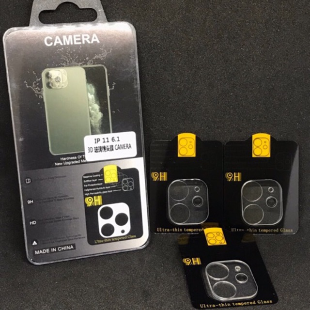 กระจกกล้อง ip11/ ip11pro/ip11promax แบบเต็มเลนส์กล้อง