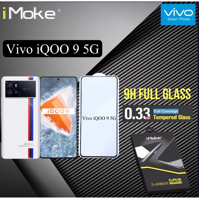 IMoke 9H กระจกนิรภัยสําหรับ Vivo iQOO 9 5G