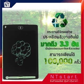 [สินค้าในไทยพร้อมส่ง] กระดานวาดภาพ เสริมพัฒนาการ จินตนาการของเด็ก LCD Tablet 8.5 นิ้ว