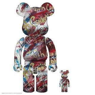 ฺgachabox Bearbrick Faith Connexion Macau 2020 series 100%+400% แบบริค พร้อมส่ง