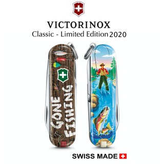 มีดพับ Victorinox รุ่น Classic SD Limited Edition 2020,Gone Fishing (0.6223.L2005)