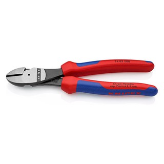 Knipex คีมตัดผ่อนแรง 8 นิ้ว ด้ามสองสี รุ่น 7402200