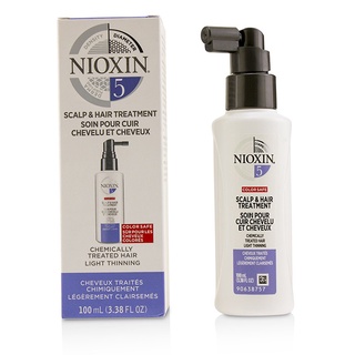 NIOXIN - Diameter System 5 Scalp &amp; Hair Treatment (Chemically Treated Hair, Light Thinning, Color Safe) - 100ml/3.38oz