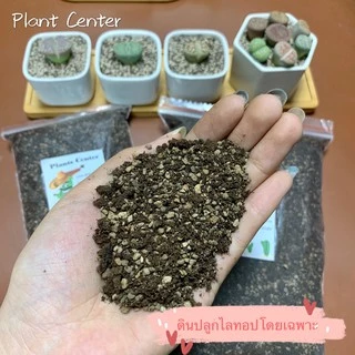 Plants Center ดินปลูกไลทอป lithop ไม้อวบน้ำ succulent(ผสมเสร็จพร้อมใช้) shengshihuatu