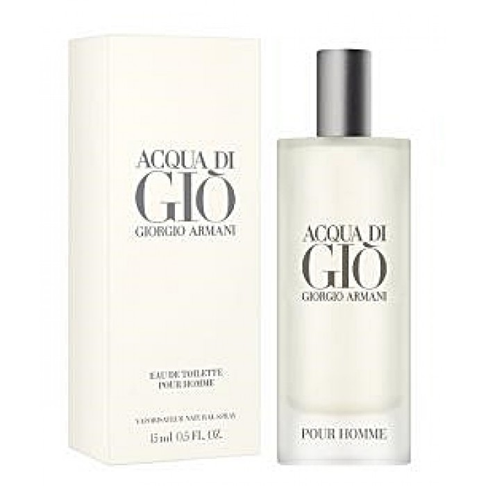 Armani Acqua Di Gio Pour Homme Edt 15 Ml หัวสเปรย์ กล่องซีล Shopee