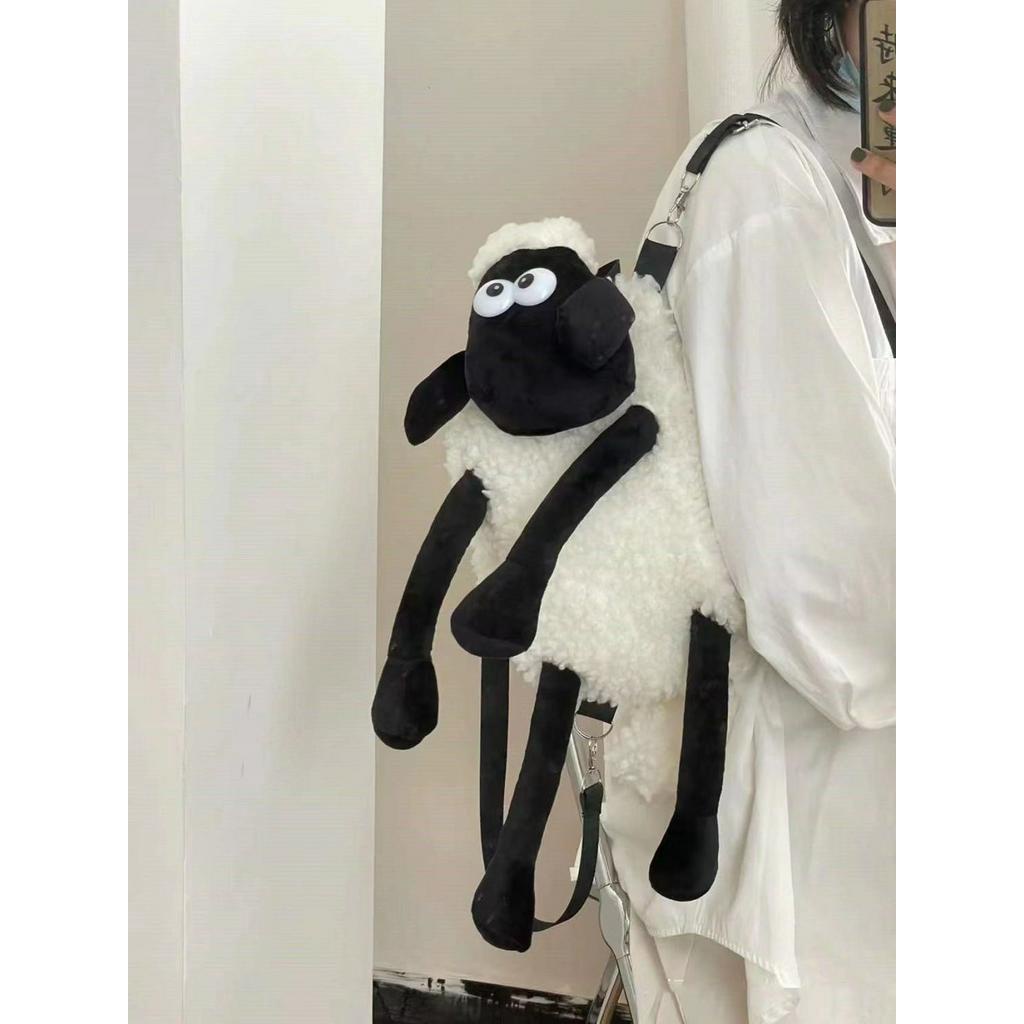 Shaun the Sheep Backpack กระเป๋าเป้สะพายหลังการ์ตูนตุ๊กตา