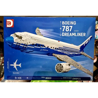 mega toys ตัวต่อ DK80009 BOEING787 DREAMLINER Lub6