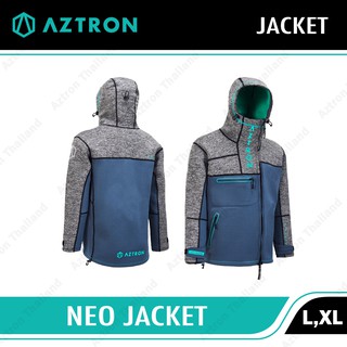 Aztron Neoprene Neo Jacekt เสื้อแจ็คเก็ต ช่วยรักษาอุณหภูมิของร่างกายให้อบอุ่น เนื้อผ้า กันน้ำกันแดดกันลม