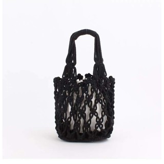 Tinytreetown - Macrame bucket bag