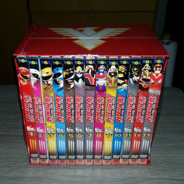 DVD JETMAN ขบวนการวิหคสายฟ้าเจ็ทแมน BOXSET