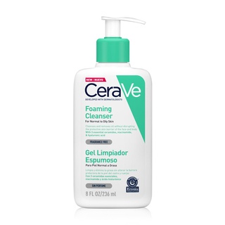 [พร้อมส่ง-ขายส่ง]CRV FOAMING CLEANSER 236ML ผลิตภัณฑ์ทำความสะอาดผิวหน้าและผิวกาย สูตรสำหรับผิวธรรมดาถึงผิวมัน ของแท้100%