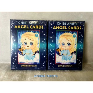 ไพ่ยิปซี/ไพ่ทาโรต์/ไพ่แท้/Chibi Amime Angel Card