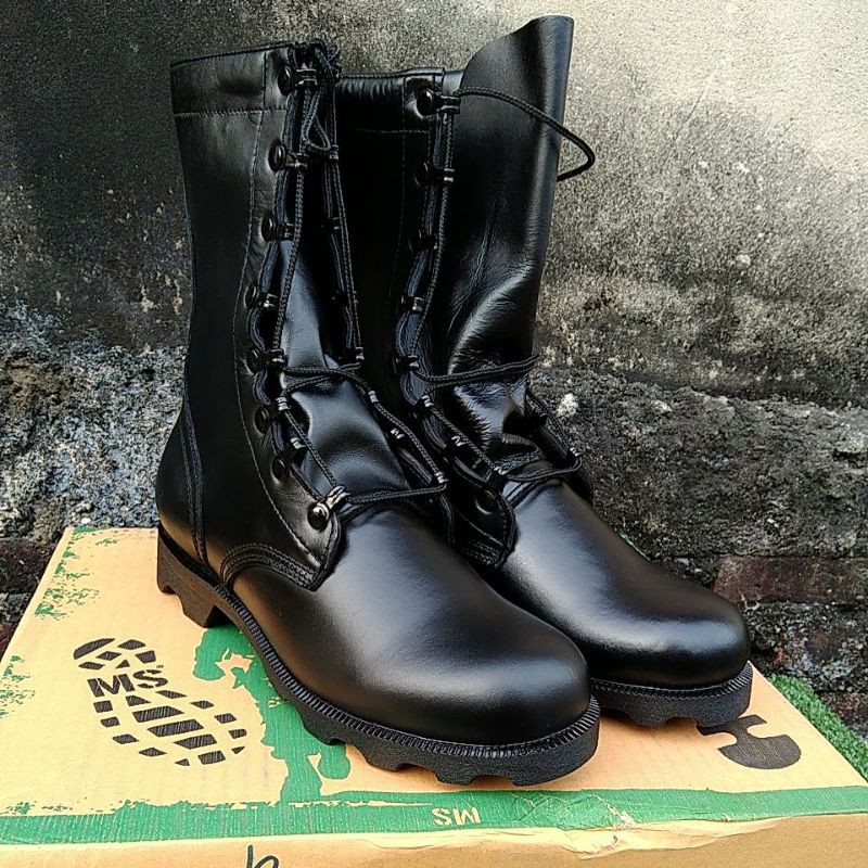 รองเท้าคอมแบท MS หนังเเท้เกรด a เเท้ 100%