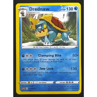 Drednaw Stage 1 014/060 U คาจิริกาเมะ Pokemon Card Gold Flash Light (Matte) ภาษาอังกฤษ