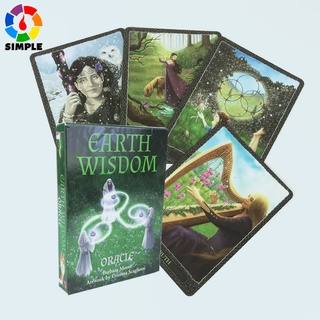 Earth Wisdom Oracle Deck Tarot Card Game