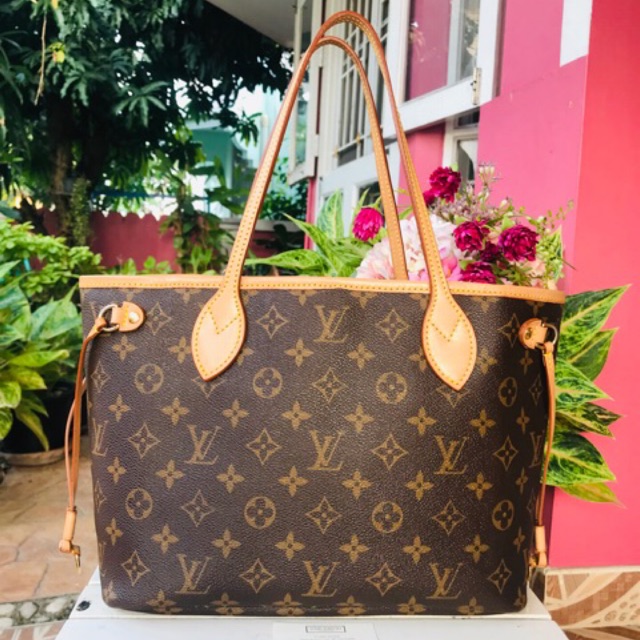 Used LV Neverfull PM Monogram แท้ 100% เปลี่ยนคาวไฮด์ทั้งใบ