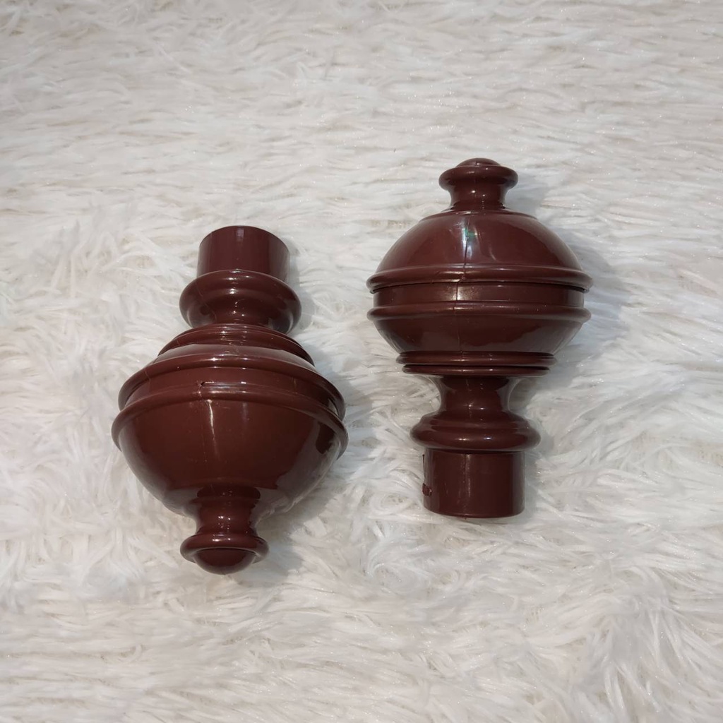 หัวรางผ้าม่าน หัวปิด