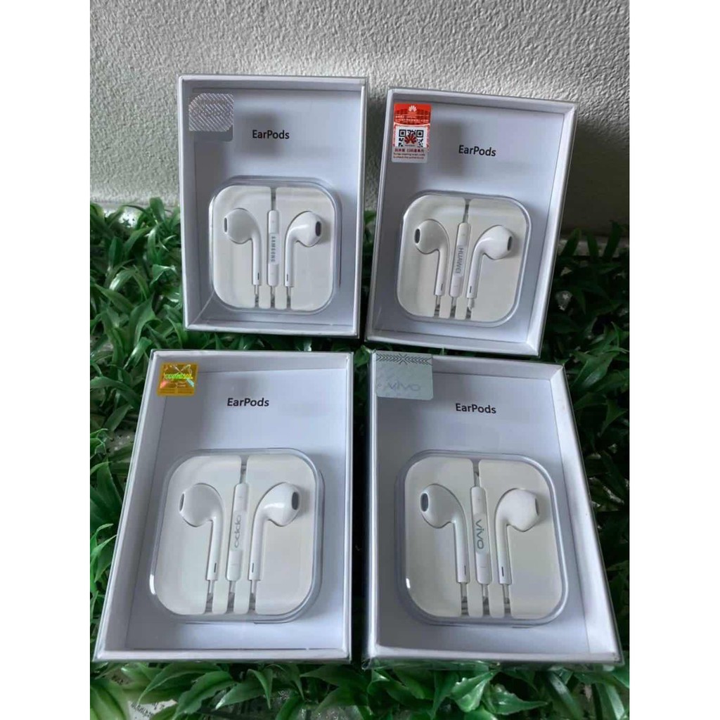 หูฟังสำหรับiphone 3.5 EarPods VIVOมีกล่อง จากโรงงาน Foxconn รับประกัน