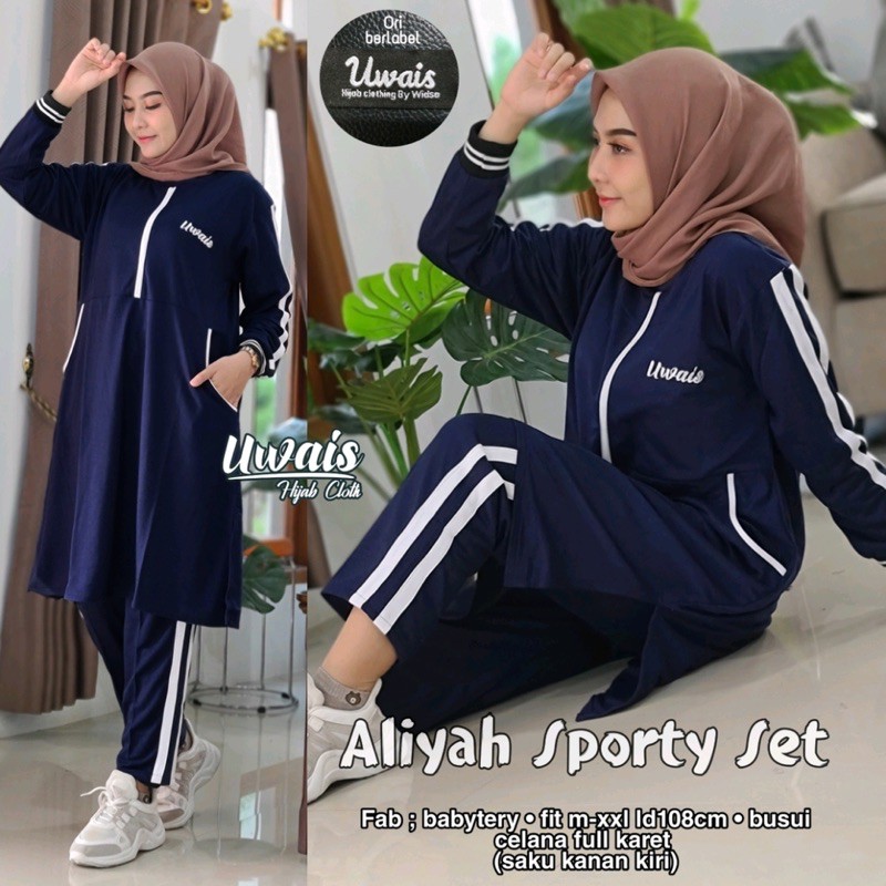Aliyah SPORTY SET ORI UWAIS