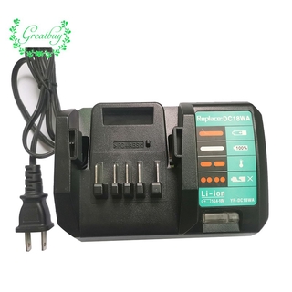 Cod ที่ชาร์จ Dc18Wa 14 . 4 V - 18 V สําหรับ Maktec Makita Dc18Sg Dc1851 - Us Plug Thgb