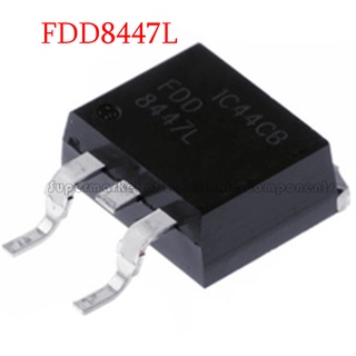 ทรานซิสเตอร์มอสเฟต FDD8447L FDD8447 TO-252 TO252 8447 SMD 10 ชิ้น