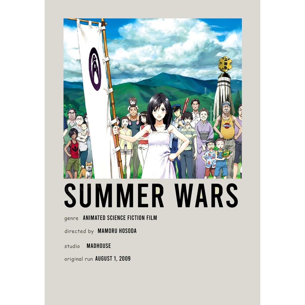 โปสเตอร์ Anime Summer Wars