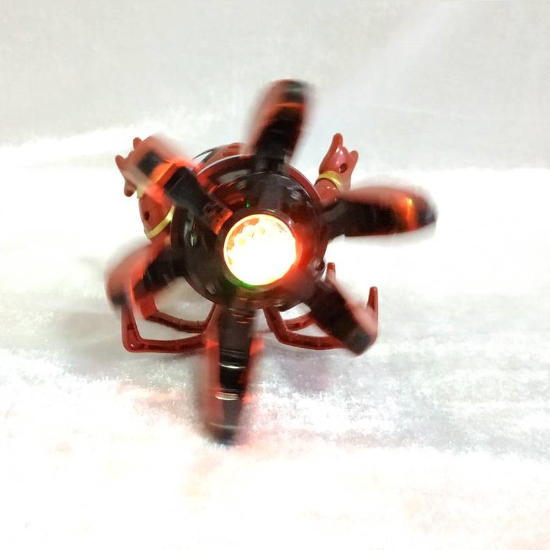 ☂✹MPS Shop โมเดล หุ่นยนต์ ไอรอนสไปเดอร์แมน เต้นได้ มีไฟ Model Iron Spider-Man Dance Hero